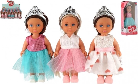 Lutka Princeska s Trdim Telesom 12 cm