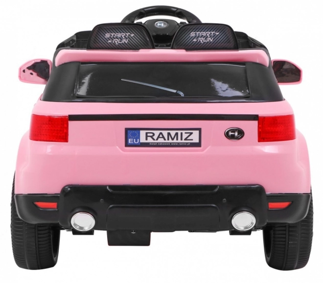 Električni avto Land Rapid Racer roza