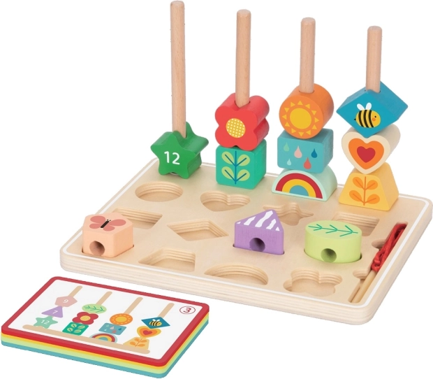Igra razvrščanja po karticah Travnik 2Kids Toys