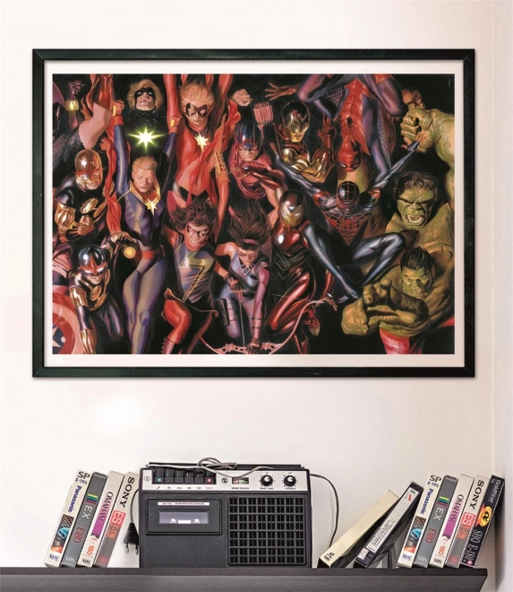Sestavljanka 1000 kosov Marvel - kompaktna