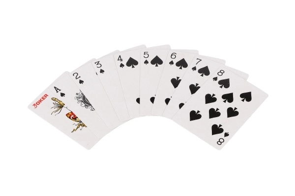 Poker set 100 kosov + karte + kocke v kovčku v škatli 28x25x8cm