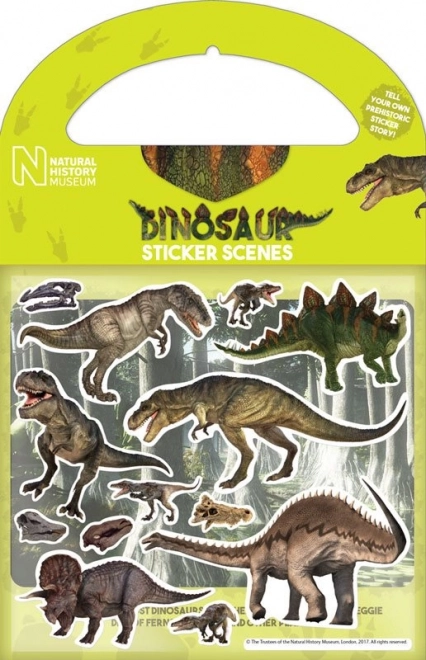 Nalepke dinozavri – večkrat uporabne dekorativne nalepke