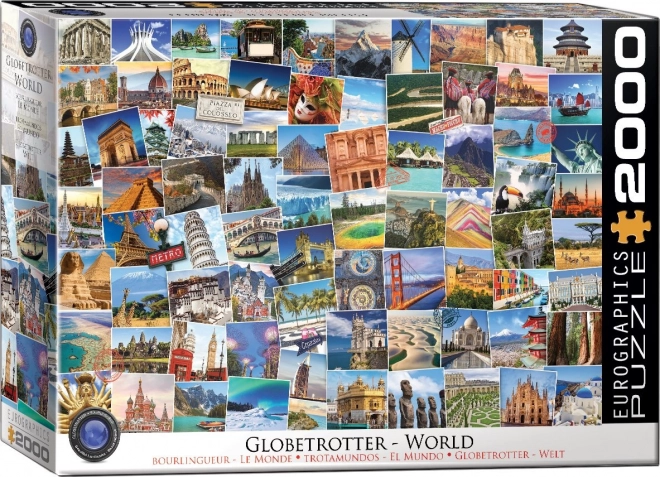 EUROGRAPHICS Puzzle Svetobolnik 2000 kosov