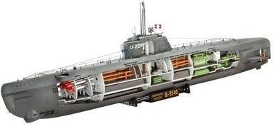 Nemška podmornica tipa XXI (U-Boot Typ XXI) – modelarska sestavljanka