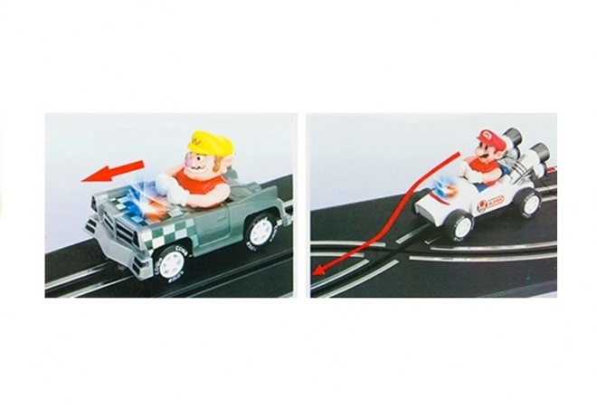 Električna steza za avte s 2 avtomobiloma Mario RC
