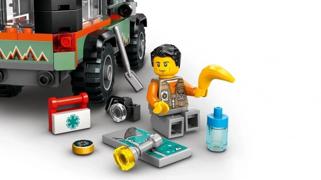 Lego City gorsko terensko tovorno vozilo 4x4