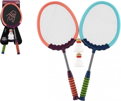 Otroški badminton komplet: 2 loparja in 2 žogici, 60 cm