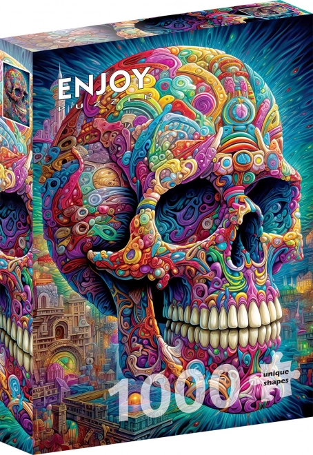 Enjoy Puzzle - Lobanja 1000 kosov