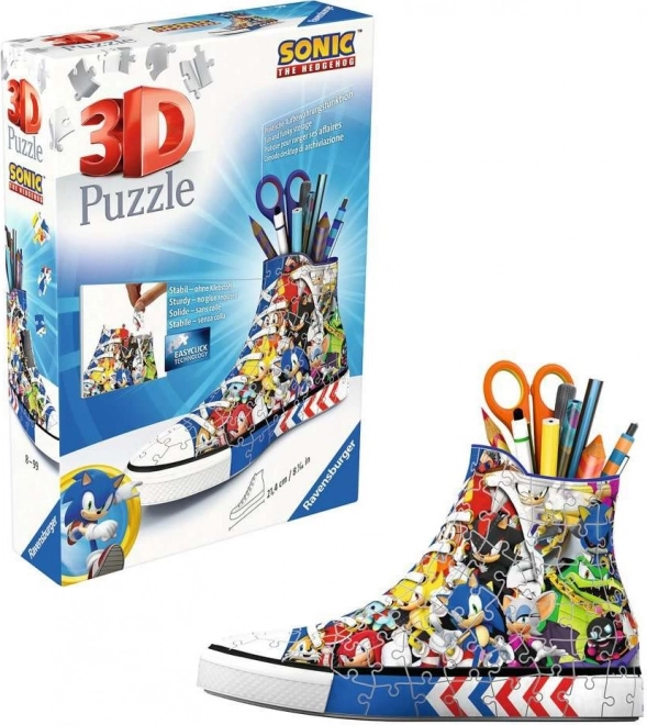 Ravensburger 3D puzzel superge Ježek Sonic 112 kosov