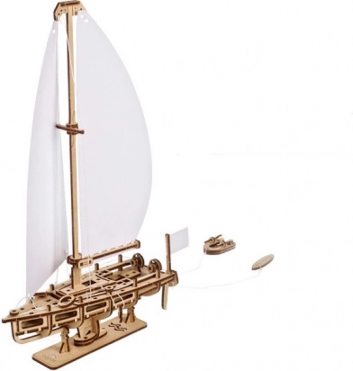 Ugears 3D lesena jadrnica Ocean Beauty – model za sestavljanje