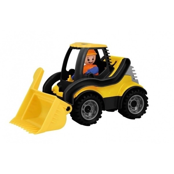 Auto Truckies nakladač plast 20cm s figurico v škatli 24m+