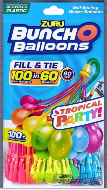 Vodeni balončki za tropsko zabavo