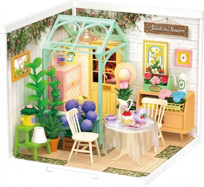 Miniaturna hišica Cvetlični čajni vrt – ROLIFE SUPER CREATOR