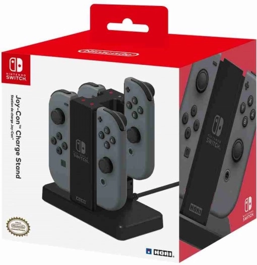 polnilnik za Joy-Con – večnamenska postaja za 4 krmilnike