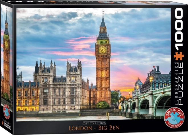 EUROGRAPHICS Sestavljanka London - Big Ben 1000 delcev