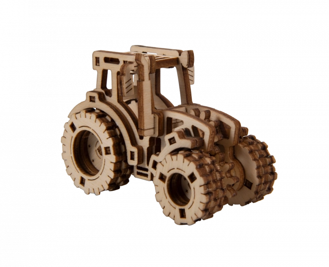 Lesno mesto 3D sestavljanka Superhiter Traktor