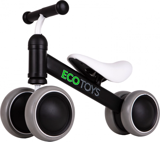mini poganjalec za otroke ECO TOYS, črn