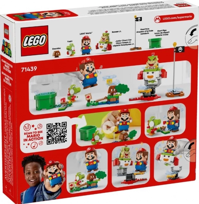 Pustolovščina z interaktivno LEGO Super Mario figuro
