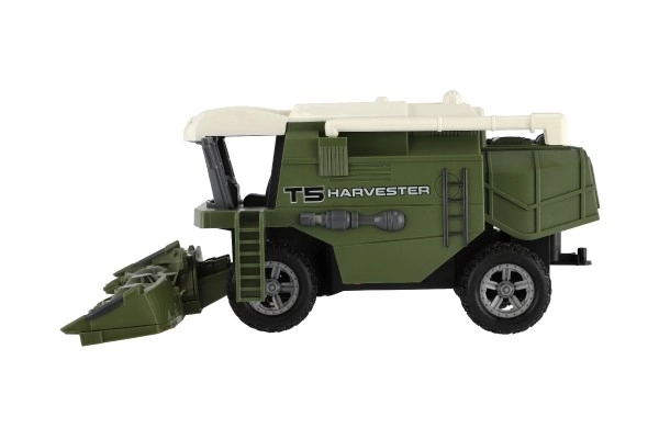 Kombajn/Rezalka RC plast 22cm 27MHz na baterije s svetlobo 2 vrste v škatli 30x21x12cm
