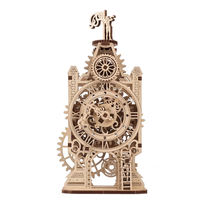 Ugears 3D lesene mehanske sestavljanke Ura stolp