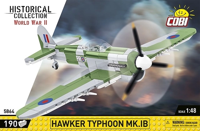 Gradbeni model Hawker Typhoon Mk.1B