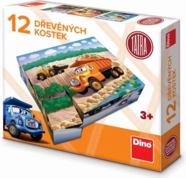 Lesene kocke Tatra – set 12 kock