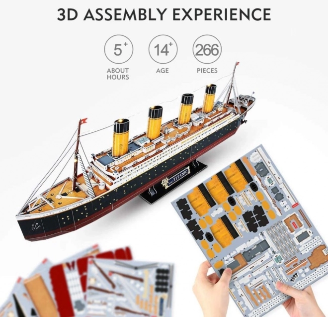 3D Ugranka LED Titanik