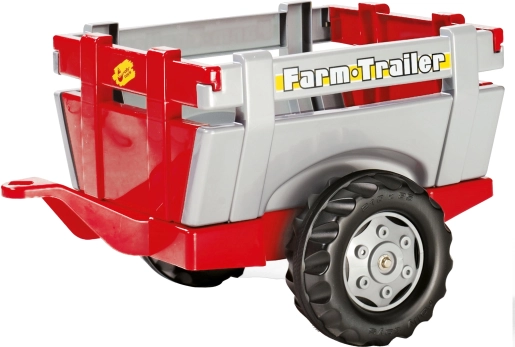 Rolly Toys prikolica za poganjalni traktor z odpiralnimi stranicami