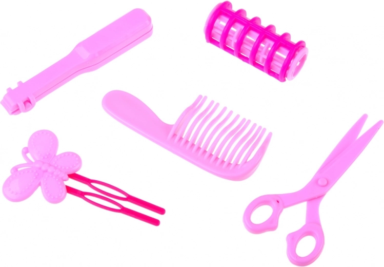 Bogat komplet frizerskih dodatkov