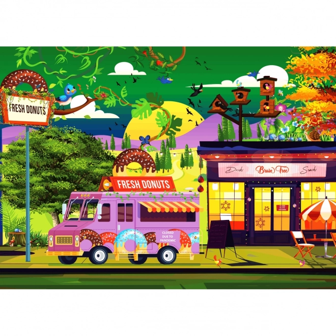 Brain Tree Puzzle Zaprt Svet 500 kosov