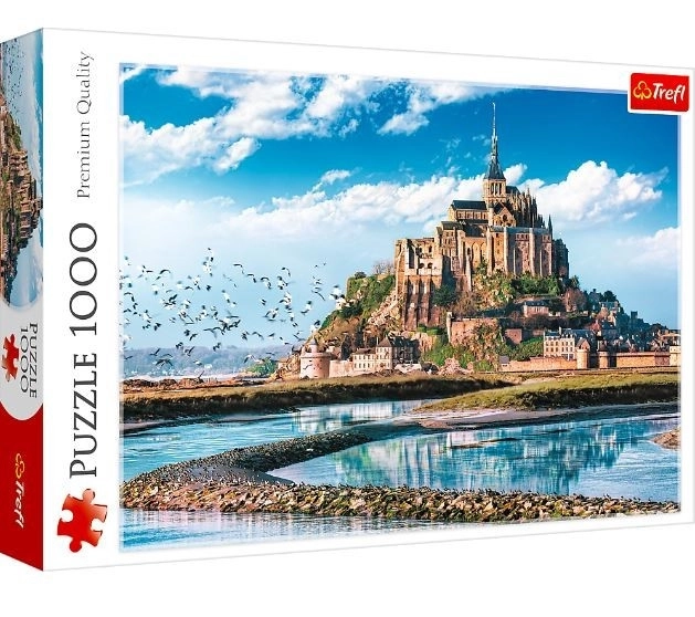 Sestavljanka 1000 kosov Mont Saint - Michel Francija