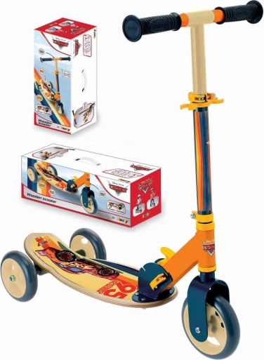 Trikolesni lesen skiro SMOBY CARS
