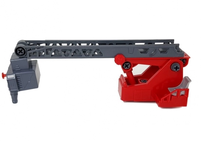 Komplet DIY Gasilsko Vozilo 2v1 z Zamenljivimi Dvigali