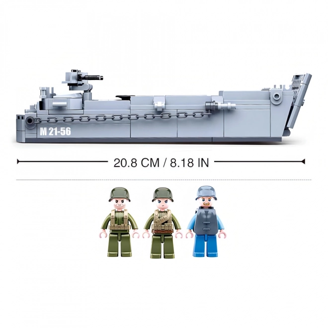 Sluban Army WW2 M38-B0855 Izkrcalni čoln