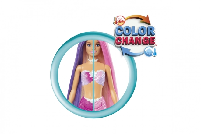 Punčka Barbie Malibu morska deklica, ki spreminja barvo