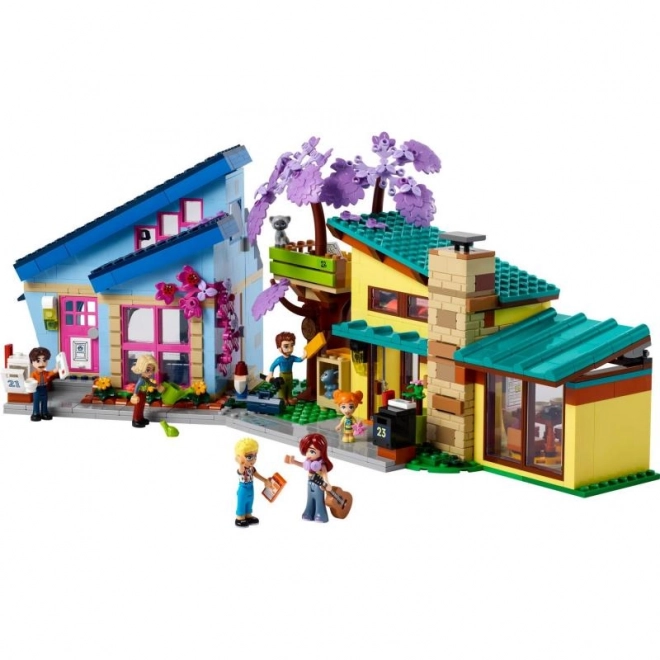 LEGO® Friends 42620 Družinske hiše Ollyja in Paisley
