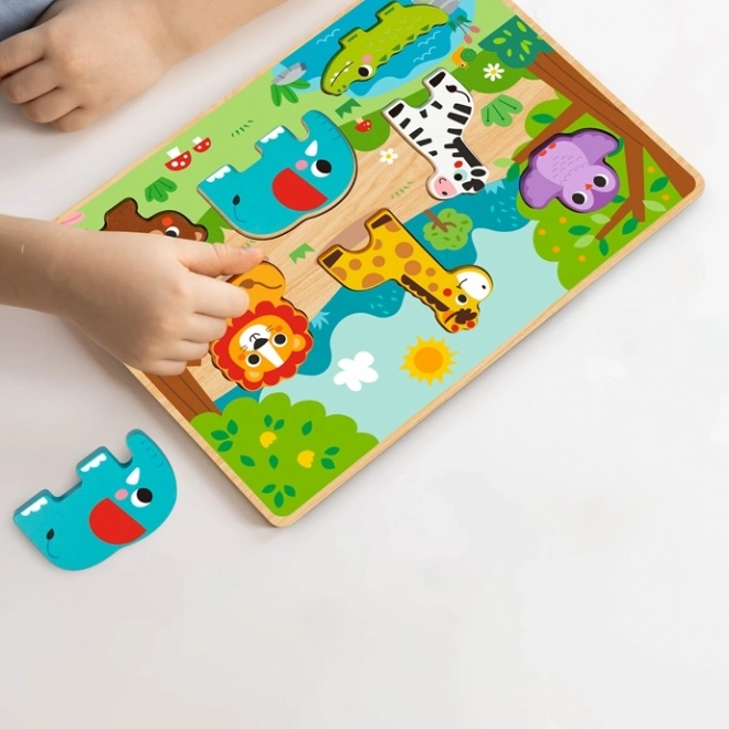 2Kids Toys vstavljiva sestavljanka Živali