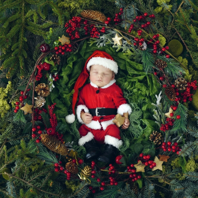 Koledar z opombami Dojenčki – Věra Zlevorová 2025, 30 × 30 cm