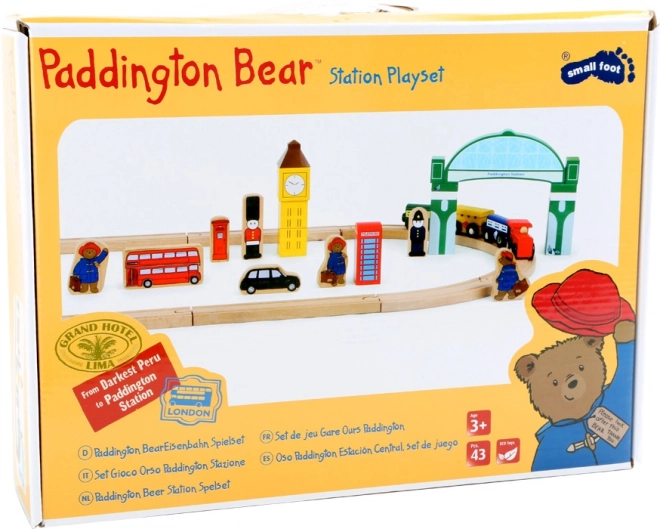 Mali nožni Leseni vlakec Paddington 43 delov