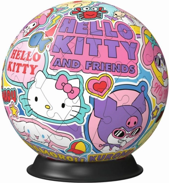 3D puzzle krogla Hello Kitty EasyClick