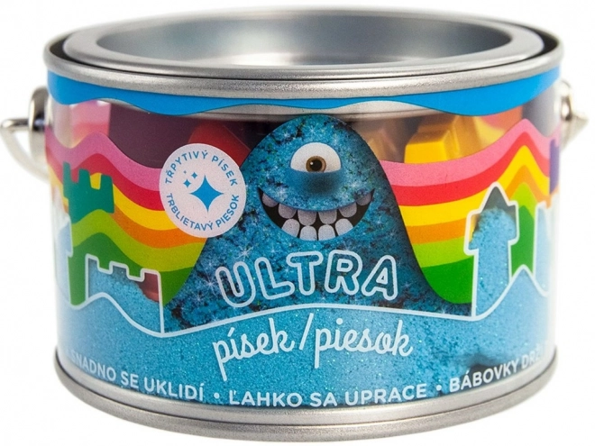 Ultra pesek z bleščicami 200g - moder