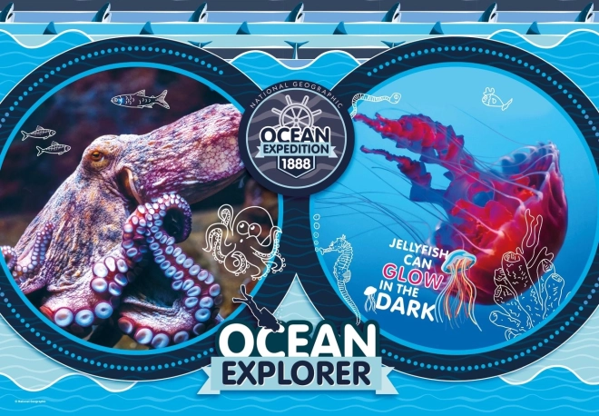 Puzzle National Geographic: Oceanska odprava 180 koščkov