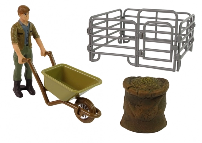 Velik Set Figuric Živali na Kmetiji