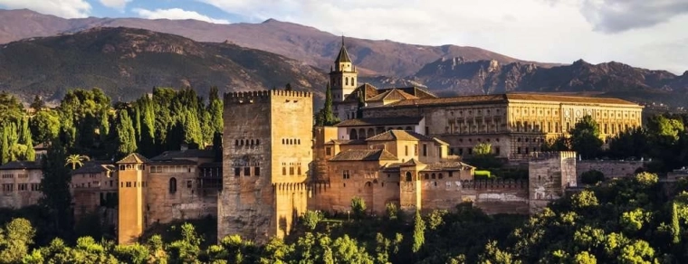 Panoramske sestavljanke Alhambra 1000 kosov