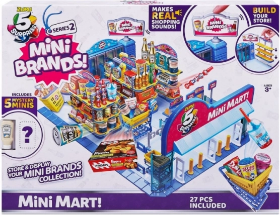 Set figur Mini Brands Global Minimarket