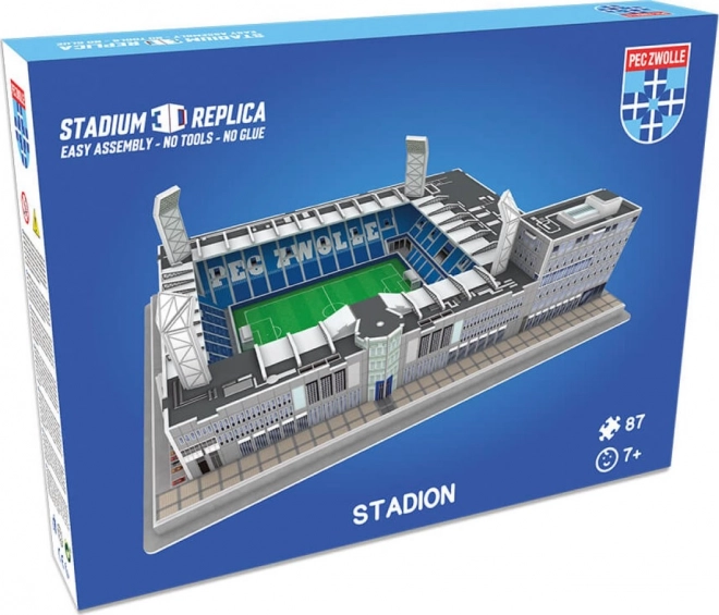 3D sestavljanka stadion MAC3PARK - domače igrišče FC PEC Zwolle