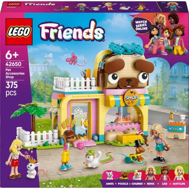 Lego Friends trgovina z živalskimi dodatki