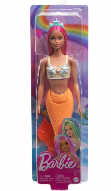 Barbie morska deklica z oranžnim repom