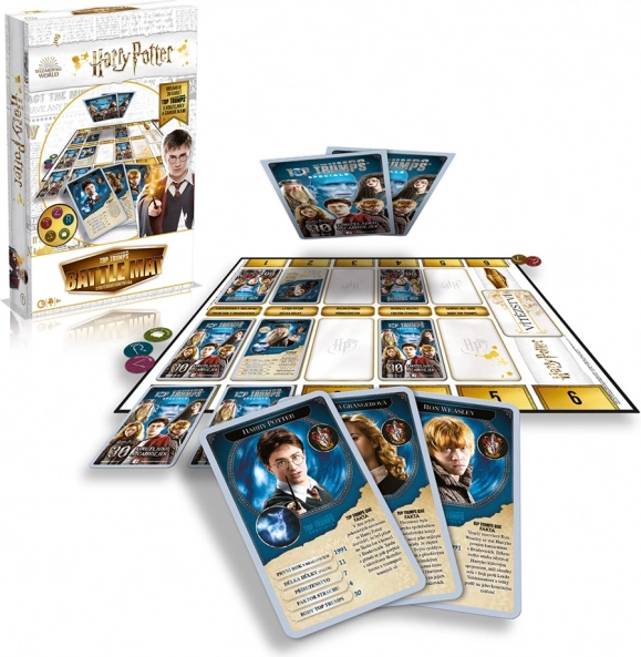 Družabna igra Harry Potter Top Trumps Battle Mat