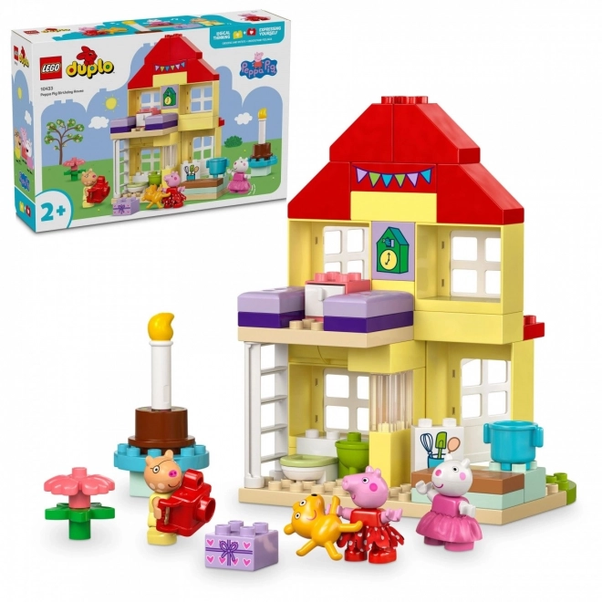 LEGO DUPLO 10433 Pujsa Pepa in rojstnodnevna hiša